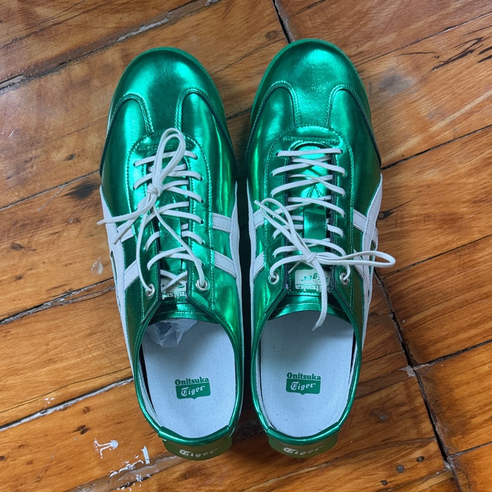 Onitsuka Tiger Mexico 66 - Green and White Men's Shoes